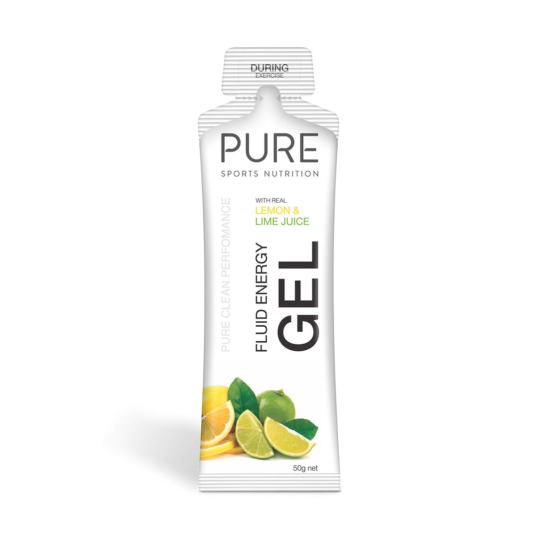 Pure Fluid Energy Gel Lemon & Lime Box of 18 - Frontrunner Colombo
